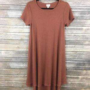 EUC LLR Carly Dress, rust